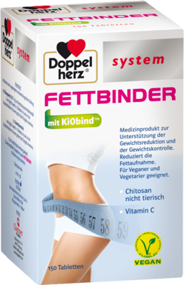 DOPPELHERZ Fettbinder mit KiObind system Tabletten 150 St