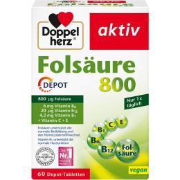 DOPPELHERZ Folsäure 800 Depot Tabletten 60 St.