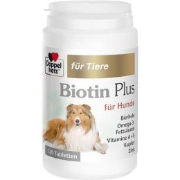 DOPPELHERZ für Tiere Biotin Plus Tabletten f.Hunde 120 St.