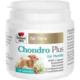DOPPELHERZ für Tiere Chondro Plus Tabl.f.Hunde 60 St.