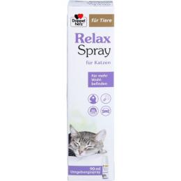 DOPPELHERZ für Tiere Relaxspray f.Katzen 90 ml