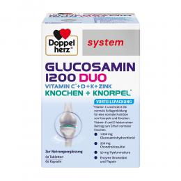 DOPPELHERZ Glucosamin 1200 Duo system Kombipackung 120 St Kombipackung