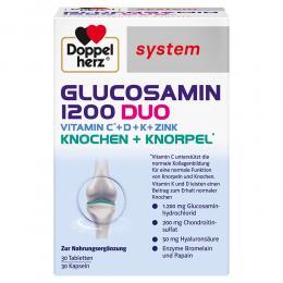 DOPPELHERZ Glucosamin 1200 Duo system Kombipackung 60 St Kombipackung