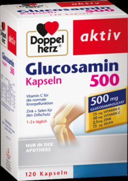 DOPPELHERZ Glucosamin 500 Kapseln 111 g