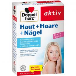 DOPPELHERZ Haut+Haare+Nägel Tabletten 100 St.