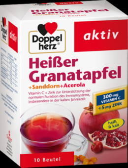 DOPPELHERZ heier Granatapfel+Sanddorn+Acerola 150 g