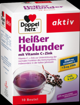 DOPPELHERZ heier Holunder m.Vit.C+Zink Granulat 150 g