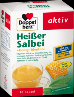 DOPPELHERZ heier Salbei+Honig+Menthol Granulat 150 g
