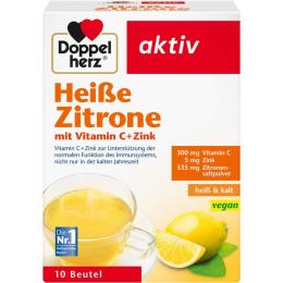 DOPPELHERZ heiße Zitrone Vitamin C+Zink Granulat 10 St. (100 g)