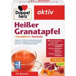 DOPPELHERZ heißer Granatapfel+Sanddorn+Acerola 10 St. (150 g)