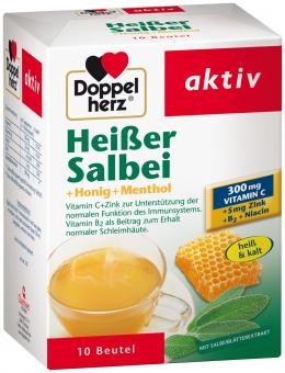 Ein aktuelles Angebot für DOPPELHERZ heißer Salbei+Honig+Menthol Granulat 10 St Granulat Immunsystem stärken - jetzt kaufen, Marke Queisser Pharma GmbH & Co. KG.