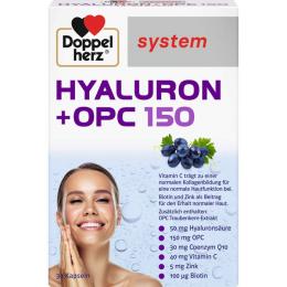 DOPPELHERZ Hyaluron+OPC system Kapseln 30 St. (29,5 g)