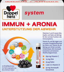 DOPPELHERZ Immun+Aronia system Ampullen 250 ml