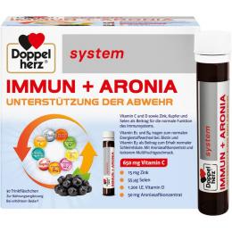 DOPPELHERZ Immun+Aronia system Ampullen 30 St. (750 ml)