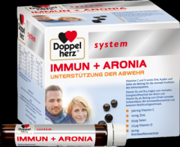 DOPPELHERZ Immun+Aronia system Ampullen 750 ml