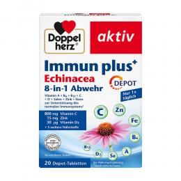DOPPELHERZ Immun plus Echinacea Depot Tabletten 20 St Tabletten