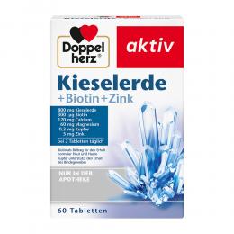 Ein aktuelles Angebot für Doppelherz Kieselerde + Biotin 60 St Tabletten Multivitamine & Mineralstoffe - jetzt kaufen, Marke Queisser Pharma GmbH & Co. KG.