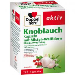 DOPPELHERZ Knobl.Kap.m.Mistel+Weißdorn 60/24/54 mg 270 St.