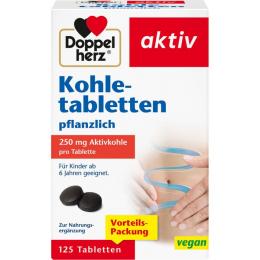 DOPPELHERZ Kohletabletten 125 St.