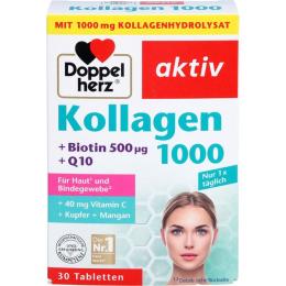 DOPPELHERZ Kollagen 1000 Tabletten 30 St. (40,8 g)