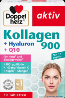 DOPPELHERZ Kollagen 900 Tabletten 30 St