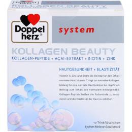 DOPPELHERZ Kollagen Beauty system Trinkfläschchen 10 St.