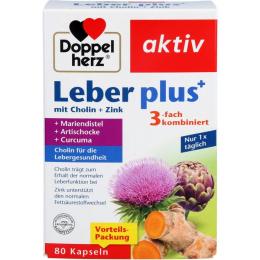DOPPELHERZ Leber plus Kapseln 80 St. (56,8 g)