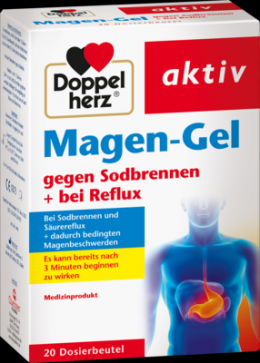 DOPPELHERZ Magen-Gel gegen Sodbrennen+bei Reflux 20 St