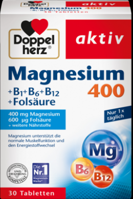DOPPELHERZ Magnesium 400 mg Tabletten 38.1 g