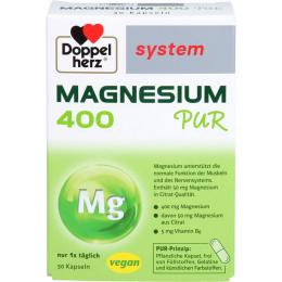 DOPPELHERZ Magnesium 400 Pur system Kapseln 30 St.