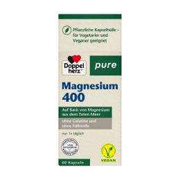 DOPPELHERZ Magnesium 400 pure Kapseln 60 St Kapseln