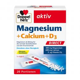 DOPPELHERZ Magnesium+Calcium+D3 DIRECT Pellets 20 St Pellets