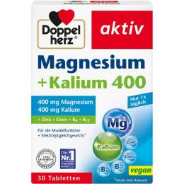 DOPPELHERZ Magnesium+Kalium Tabletten 30 St. (60 g)