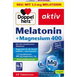 DOPPELHERZ Melatonin+Magnesium 400 Tabletten 30 St. (39 g)