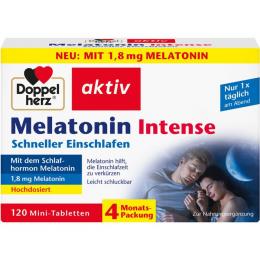 DOPPELHERZ Melatonin Tabletten 120 St. (11 g)