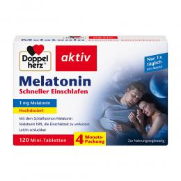 Ein aktuelles Angebot für DOPPELHERZ Melatonin Tabletten 120 St Tabletten Durchschlaf- & Einschlafhilfen - jetzt kaufen, Marke Queisser Pharma GmbH & Co. KG.