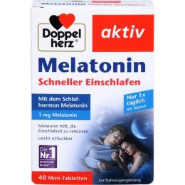 DOPPELHERZ Melatonin Tabletten 40 St. (3,7 g)