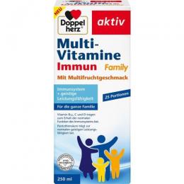 DOPPELHERZ Multi-Vitamine Immun Family flüssig 250 ml