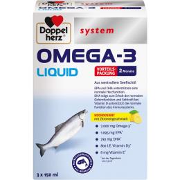 DOPPELHERZ Omega-3 Liquid system 450 ml