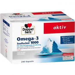 DOPPELHERZ Omega-3 Seefischöl 1000 Kapseln 240 St.