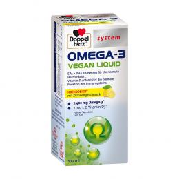 DOPPELHERZ Omega-3 vegan Liquid system 100 ml Flüssigkeit