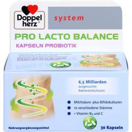 DOPPELHERZ Pro Lacto Balance system Kapseln 30 St.