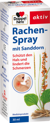 DOPPELHERZ Rachen-Spray mit Sanddorn 30 ml