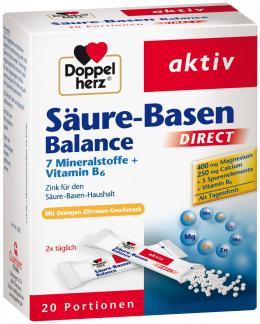 Ein aktuelles Angebot für Doppelherz Säure-Basen Balance 20 St Pellets Säure-Basen-Haushalt - jetzt kaufen, Marke Queisser Pharma GmbH & Co. KG.