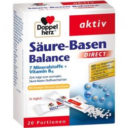 DOPPELHERZ Säure-Basen Balance DIRECT Pellets 20 St.