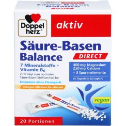 DOPPELHERZ Säure-Basen Balance DIRECT Pellets 20 St. (50 g)