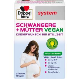 DOPPELHERZ Schwangere+Mütter vegan syst.Kombipack. 60 St. (63,6 g)