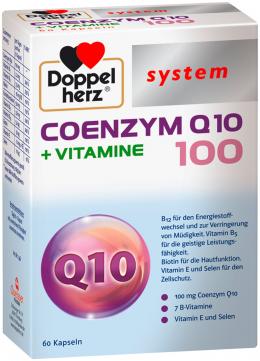 Doppelherz system Coenzym Q10 100 + Vitamine 60 St Kapseln