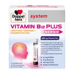 Ein aktuelles Angebot für Doppelherz system VITAMIN B12 PLUS 10 X 25 ml Trinkampullen Vitaminpräparate - jetzt kaufen, Marke Queisser Pharma GmbH & Co. KG.