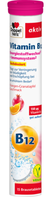 DOPPELHERZ Vitamin B12 Brausetabletten 97.5 g